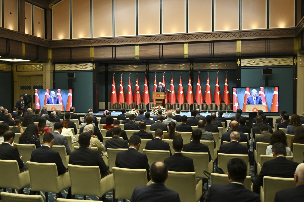 Cumhurbaşkanımız Recep Tayyip Erdoğan, Kabine Toplantısı sonrası açıklamalarda bulundu.