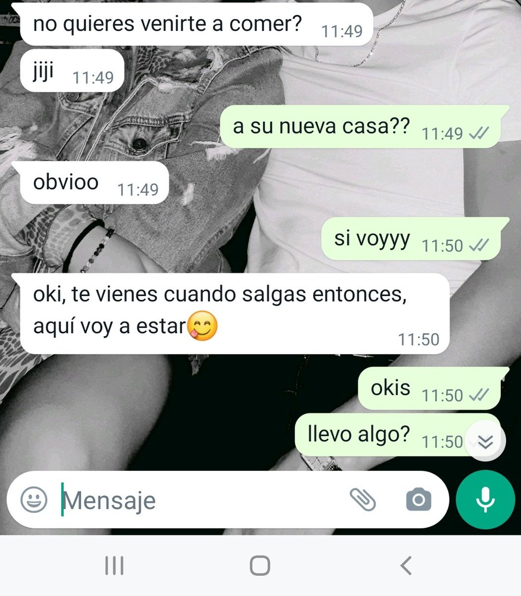 esta conversación me hizo sentir vieja jajaja