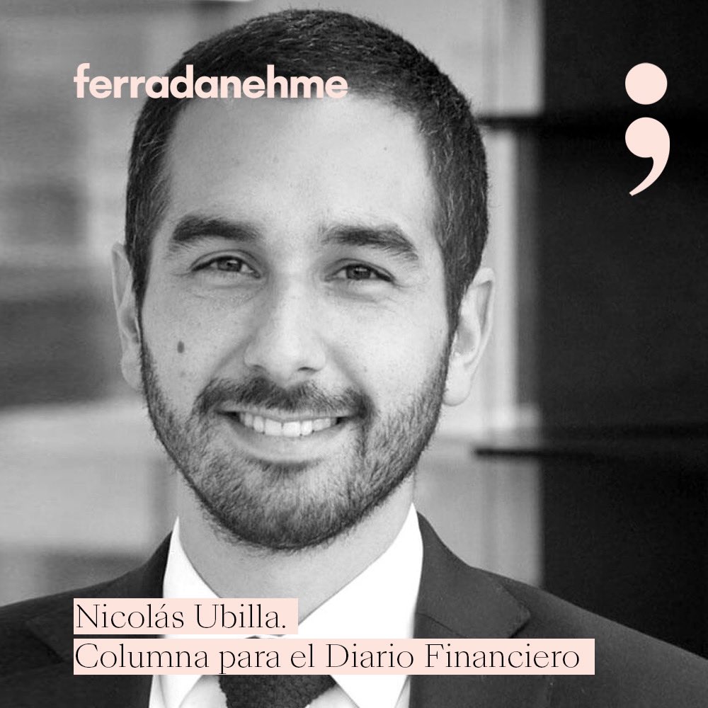 ferradanehme's tweet photo. Nuestro socio Nicolás Ubilla analiza el proyecto de ley que aborda el lavado de imagen medioambiental empresarial, proponiendo un ajuste que recoja el fenómeno desde la perspectiva de la ley de competencia desleal. Columna disponible aquí >> https://t.co/YDWYyYalmM https://t.co/SMBoXacyXj