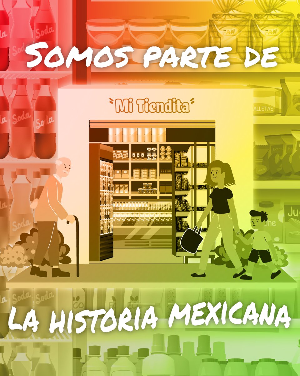 ANPECmx's tweet photo. Porque no olvidemos que 3 de cada 10 tienditas llevan más de 10 años abasteciendo sus poblaciones, somos negocios familiares que trascienden generaciones y somos unidades económicas locales que generamos cohesión social. #ValorAlComercioTradicional https://t.co/AQAx3FkIxq