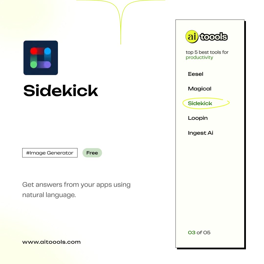 aitoools's tweet image. Boosting My Productivity Game with AI Tools! 🚀💼 These top 5 AI-powered tools have taken my efficiency to a whole new level. Say goodbye to time wasted and hello to ultimate productivity! 💪 #AIProductivity #EfficiencyEnhanced #GameChangerTools