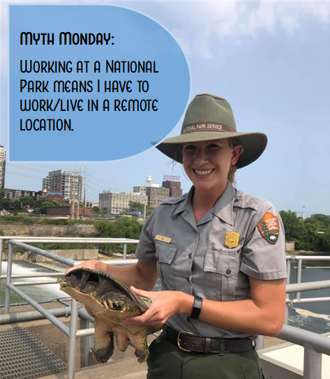 #MythMonday: Working at a National Park means I have to work/live in a remote location. 

False! There are 100's of parks located in or near major urban centers.

Summer 2024 seasonal positions open starting 9/11/23- where will you spend the summer?

#WorkWithUs #NPS #SeasonalJob