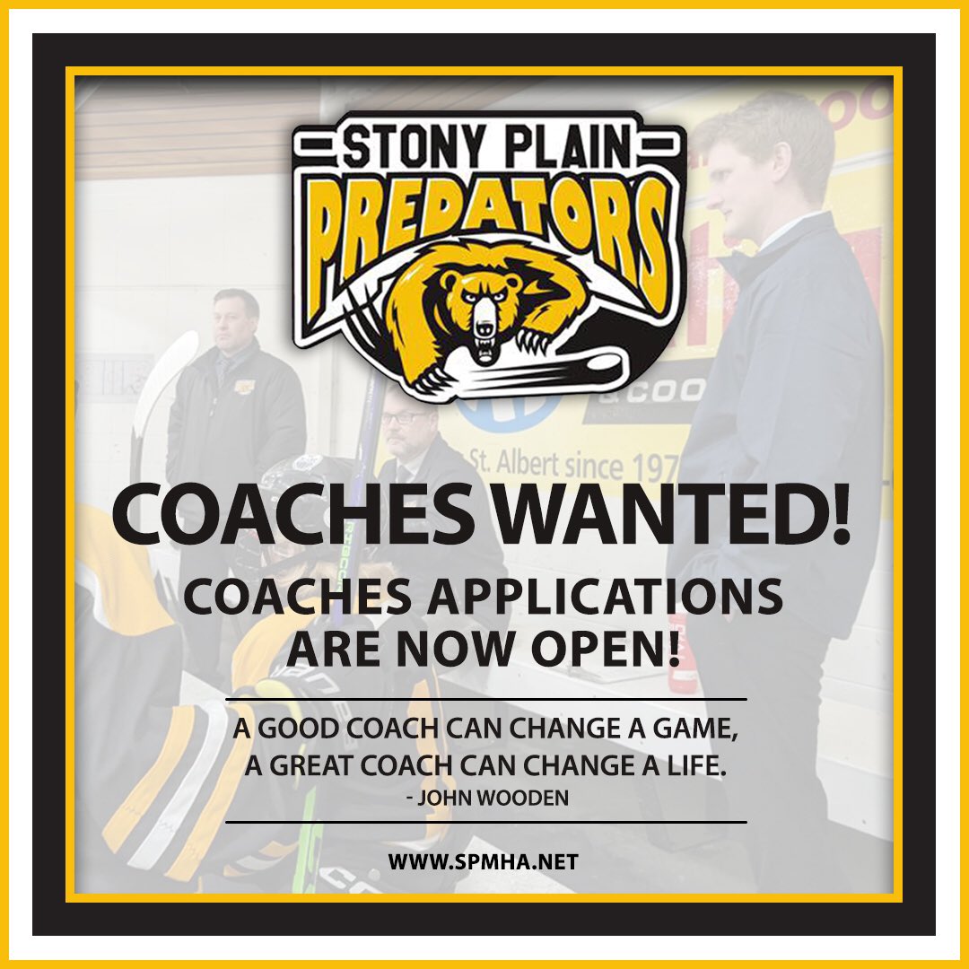 SPMHA_Predators's tweet photo. 🚨REMINDER!🚨

We are now accepting applications. Please apply by using the following link or find the link in our bio!

--> https://t.co/3e4UE6ufsJ https://t.co/rpls7CXjCk