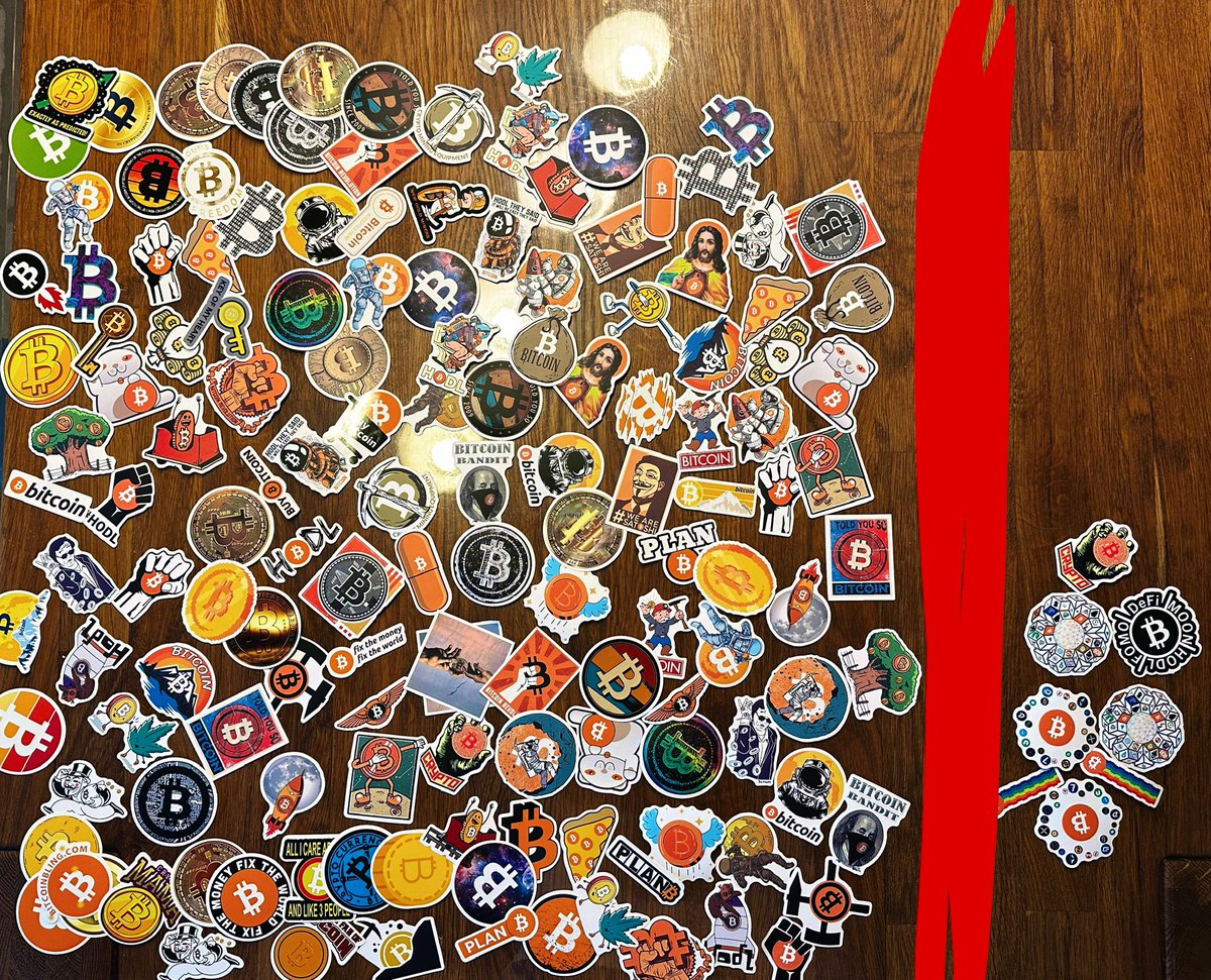 nodepot_OG's tweet image. Temu Sticker Bestellung.
Erstaunlich wenig Shitcoin-Zeug dabei.
Klare Grenzen ziehen.
CrYpTo u. Woke-Bullshit landen im Müll.
#bitcoinnotcrypto #Bitcoin 
Follow the signal - not the noise.