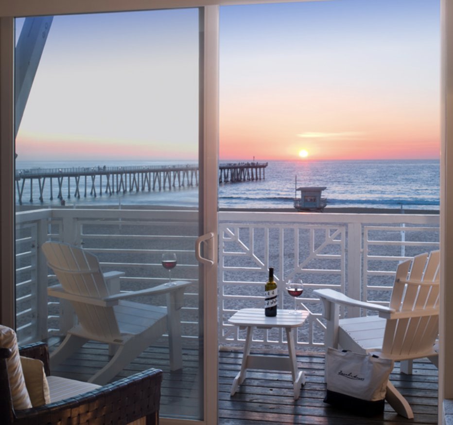 BeachHouseHotel's tweet photo. Your private piece of paradise awaits. 

Reserve a romantic getaway suite for you and yours at the link in our bio.

#ImageDescription: Two white deck chairs face the ocean from the porch alongside two glasses of red wine and the bottle in between, on a small table. https://t.co/FBFfXFXOrc
