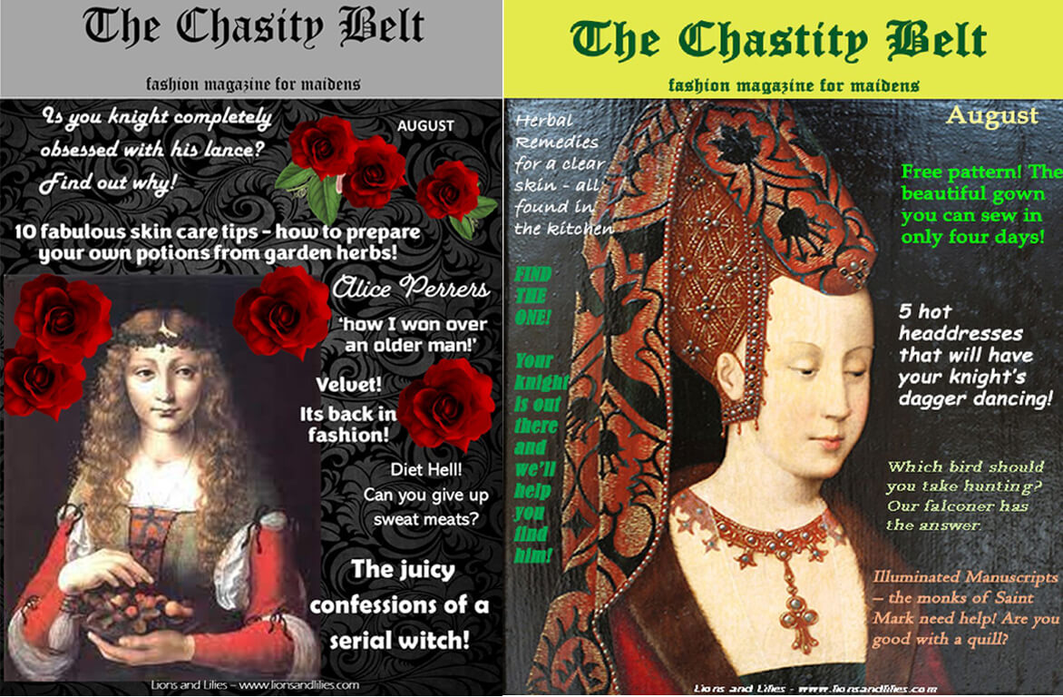 Which bird should you take hawking? Our falconer has the answer! Lions and Lilies latest blog includes articles from the August issue of ‘The Chastity Belt.’ 
bit.ly/LLAugChastityB…
#lionsandlilies #hawing #huntingbirds #medievalbirds #gyrfalcons