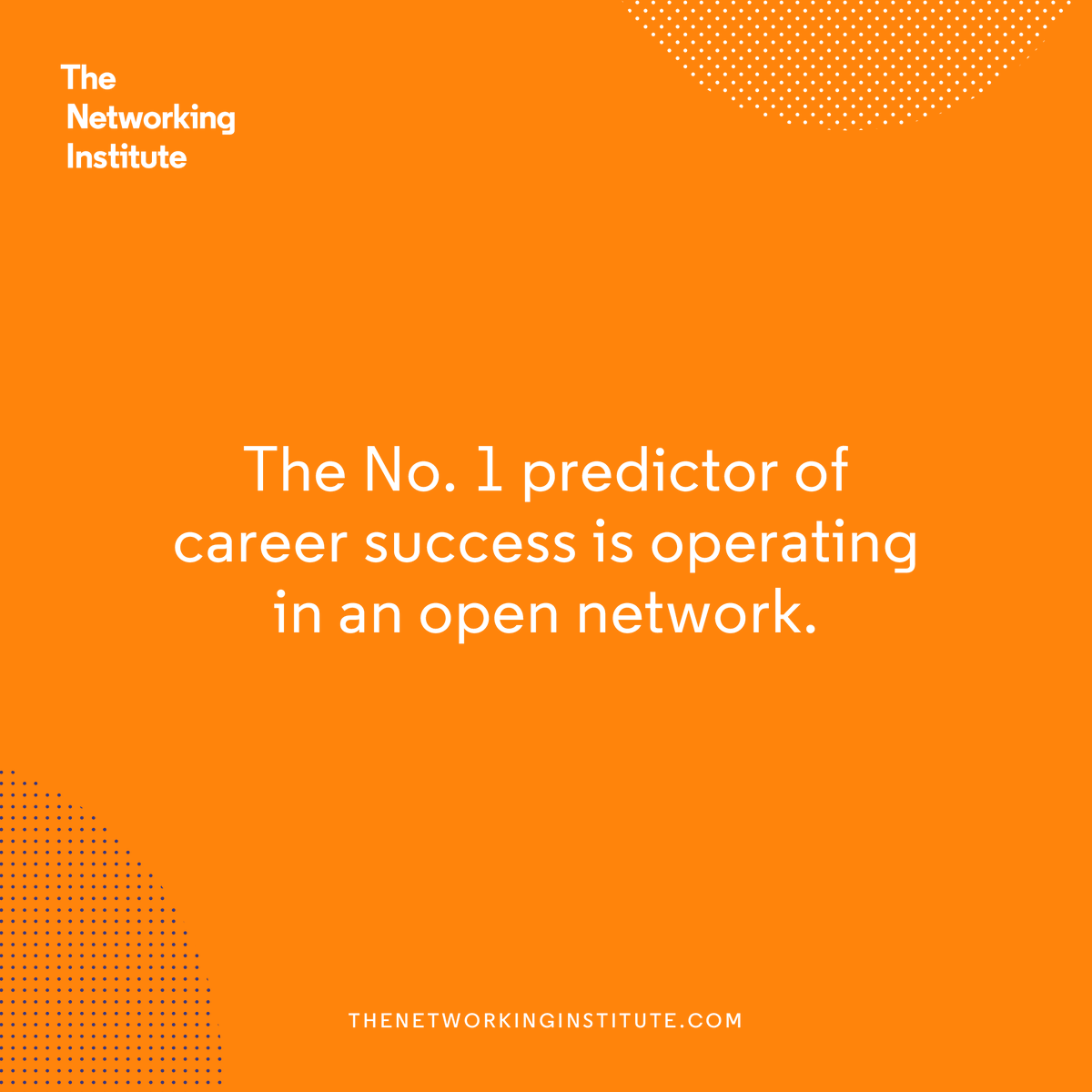 NetworkingInst's tweet image. Success comes from having a strong and diverse network.

#networking #networkingtips #networkingadvice