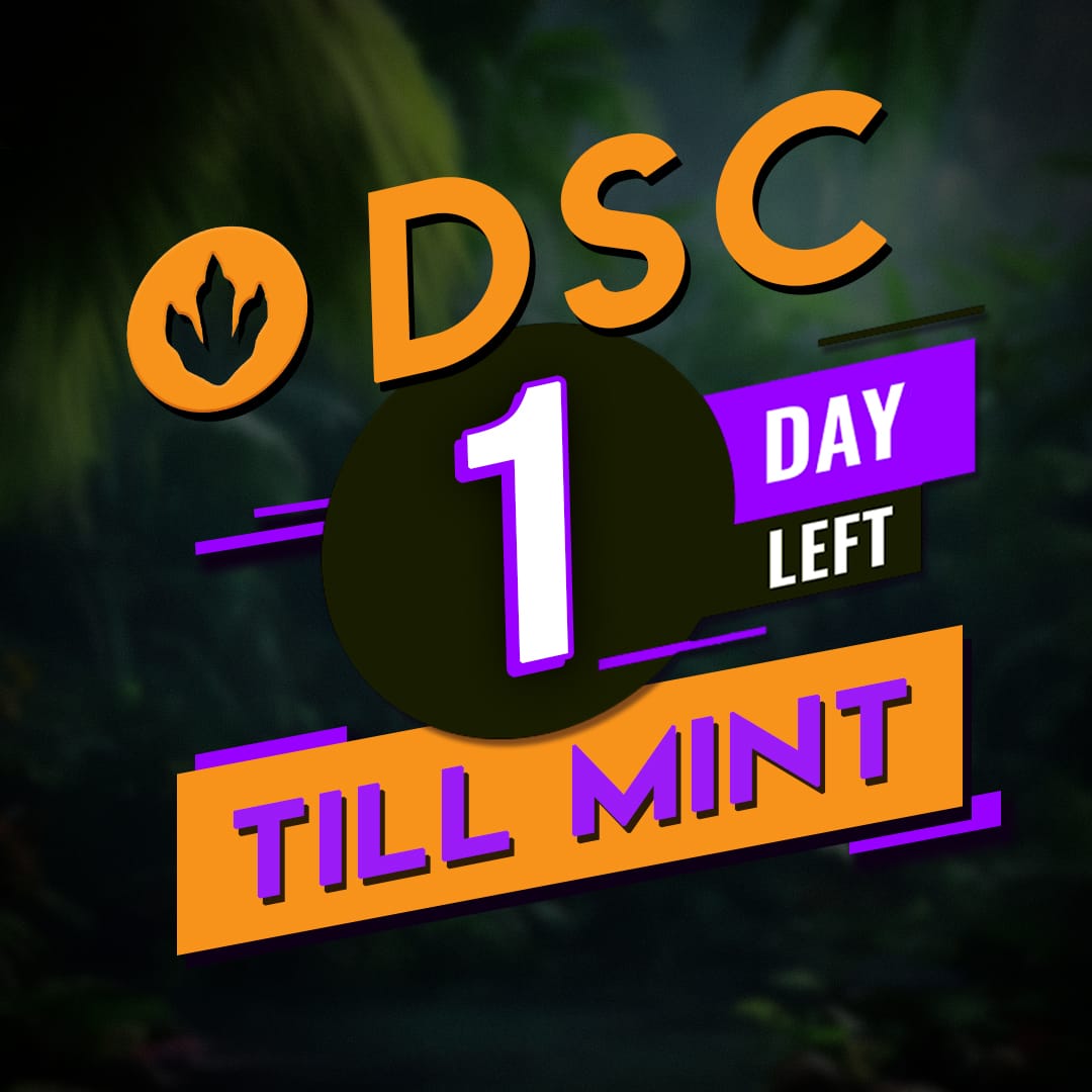 🦕🌟 Join the Dino Social Club - Mint Date Announcement! 🌟🦕

🚀 launchpad: gamma.io
💰 Mint cost: $50 with all fees for OG and WL, $65 with all fees for public mint.