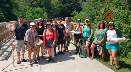 Guatemalan students visit OU to learn more about freshwater ecology, and sustainability. bit.ly/3DImm28