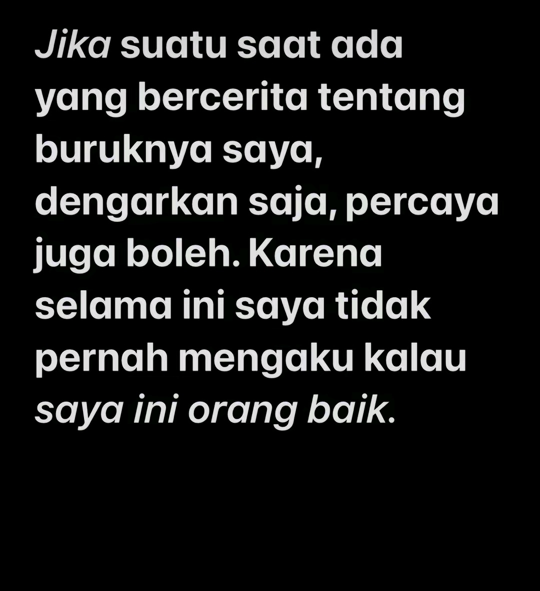 malikramadhann's tweet photo. percaya aja udah ☺️ https://t.co/0tfhY1fwge