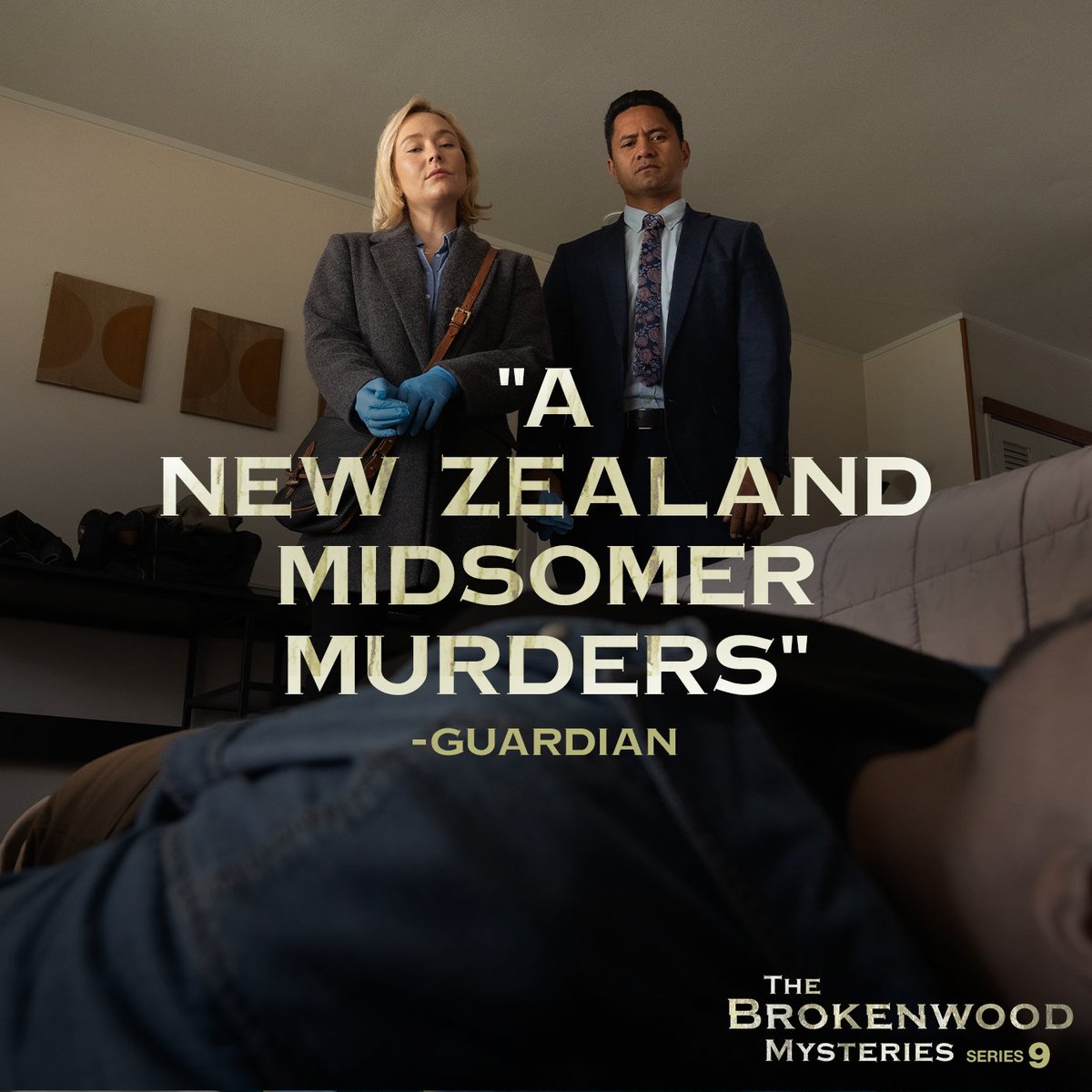 Detective Inspector Mike Shepherd is on the case. S9 of #BrokenwoodMysteries comes to DVD & Blu-Ray tomorrow: bit.ly/BrokenwoodS9