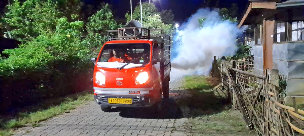 DVBPO_DIBRUGARH's tweet photo. 2nd Day Fogging at #AssamMedicalCollege campus #Dibrugarh by #NCVBDC 
@nhm_assam 
@AMCHDibrugarh https://t.co/Ar0Q7udmM7