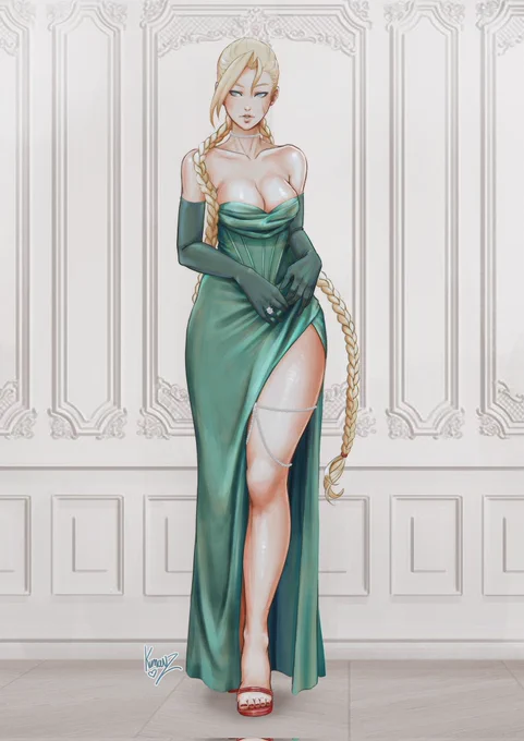 Miss Cammy  I hope you like her in my style!  #StreetFighter 