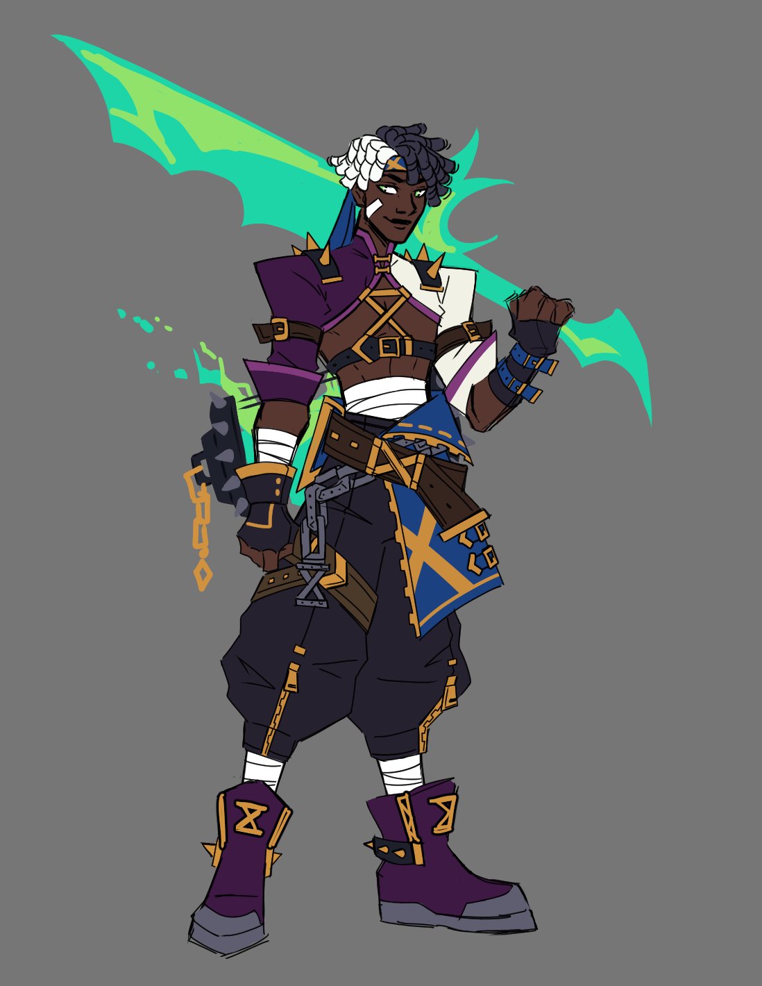 ekko 様 True Damage Jinx & Ekko - (by @xxl30433461 on Twitter/X
