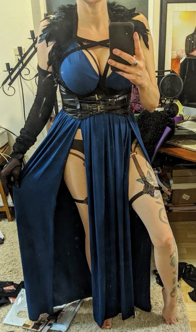 I put together this outfit for an event and I was told it was too much and I needed to tone it down a