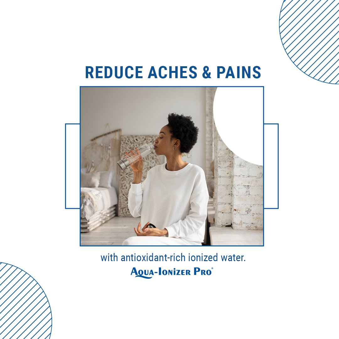 AquaIonizerPro's tweet photo. Molecular Hydrogen-rich water has shown dramatic benefits in reducing aches and pains. 💧💪 https://t.co/1Msw6iKkV9
