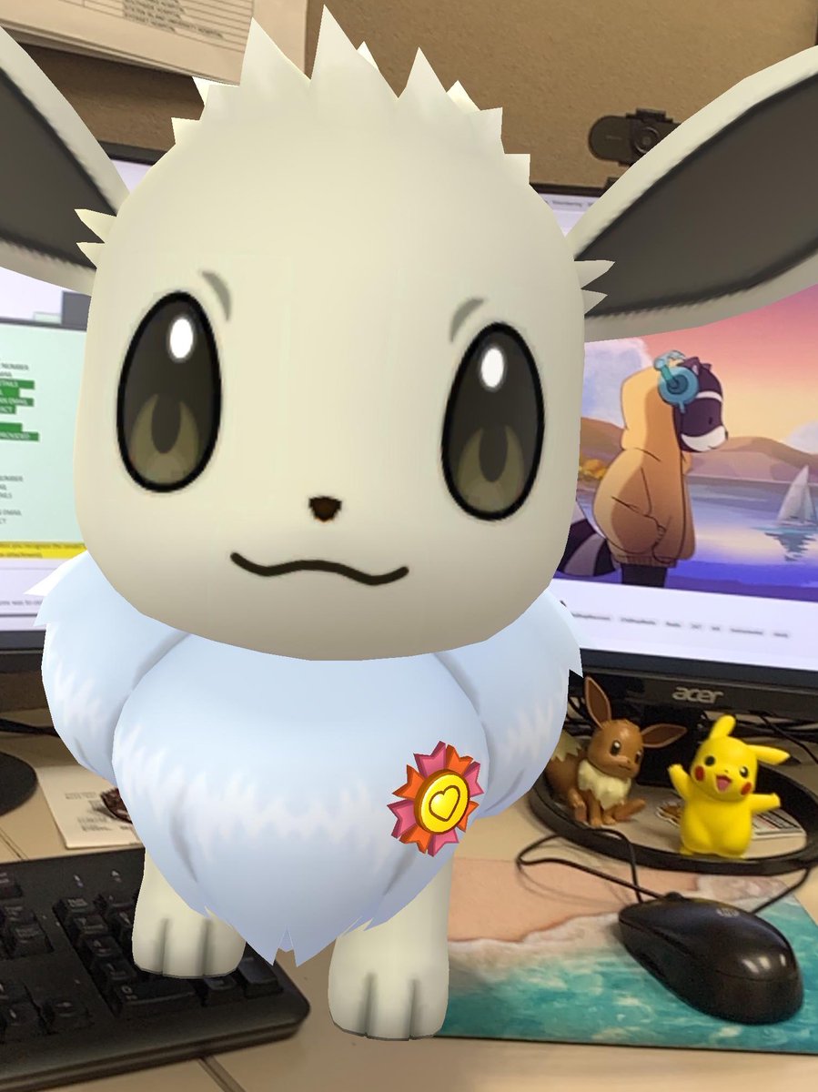 sevensevenok's tweet image. I did this one for you Lucky 💜
Never evolving.  Always will remain just as is for you my Chien 💜 Miss you very much .  
#PokemonGO #Pokemon  #Chien #Moments #Pomeranian #RestInPiece