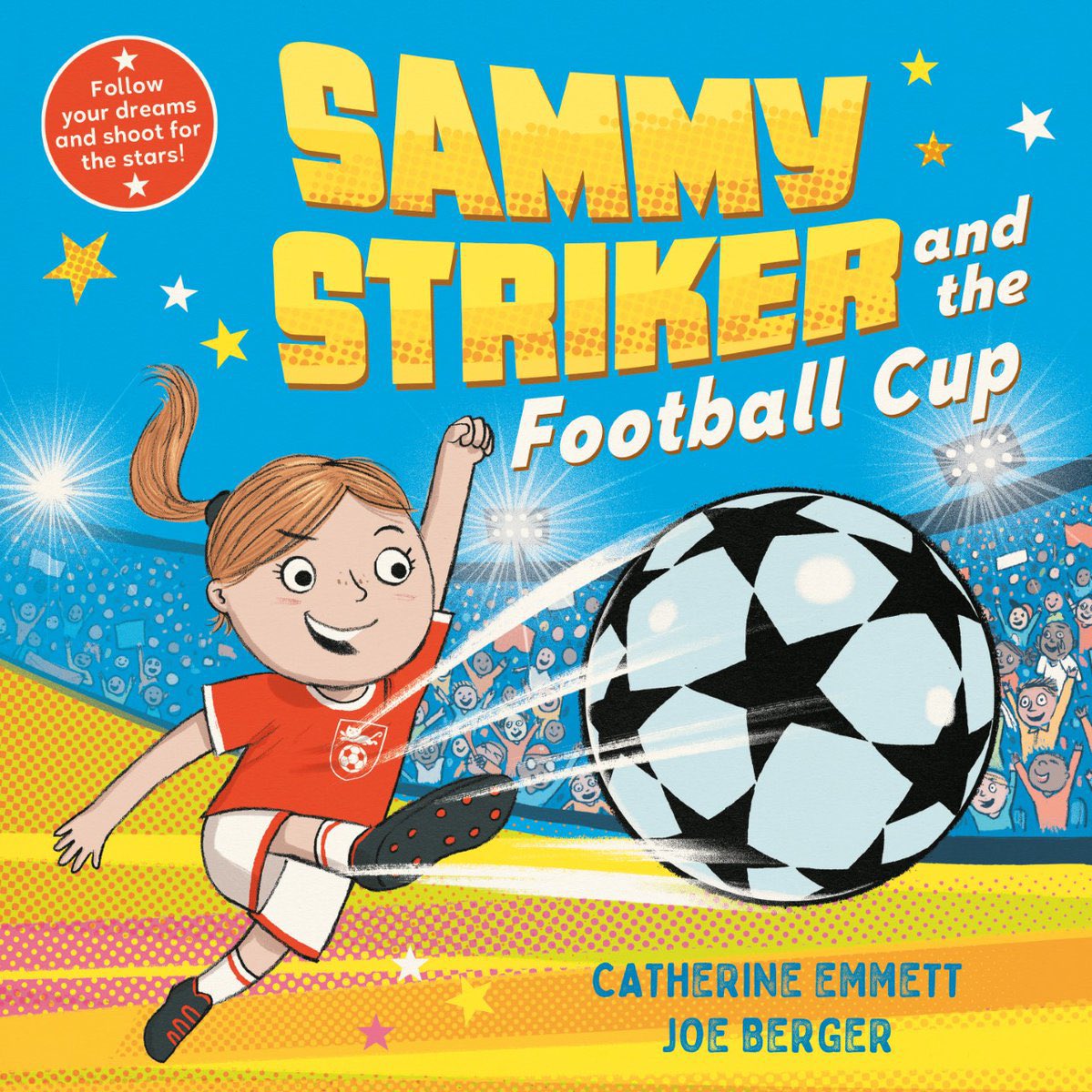 To celebrate the @Lionesses getting through to the QFs I’m giving away a copy of ‘Sammy Striker and the Football Cup’! Like, follow & retweet for a chance to win! Closes 8am Fri 11 August. Winner selected at random. Uk only. @MacmillanKidsUK @_joeberger @MandySuhrAgent