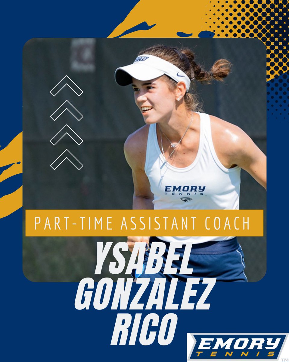 One of only two players in EWT history to earn the career triple crown (NCAA Champion in singles, doubles, and team competition)- Ysabel Gonzalez Rico returns to the Eagles as a part-time assistant coach for the 2023-2024 season. Welcome back, Ysa!