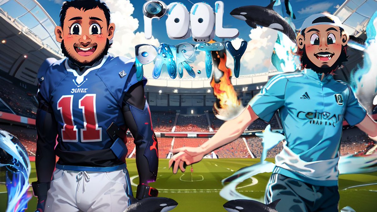 Pool_Party_Pod's tweet photo. POOL PARTY EP.6 THE BOYS FIGHT OFF ORCAS WHILE TALKING SPORTS
https://t.co/5X1MFAsoR4 https://t.co/X4EAPVNDmw