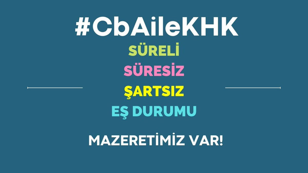 Aile birliği için #ArtıkAilelerGörülsün