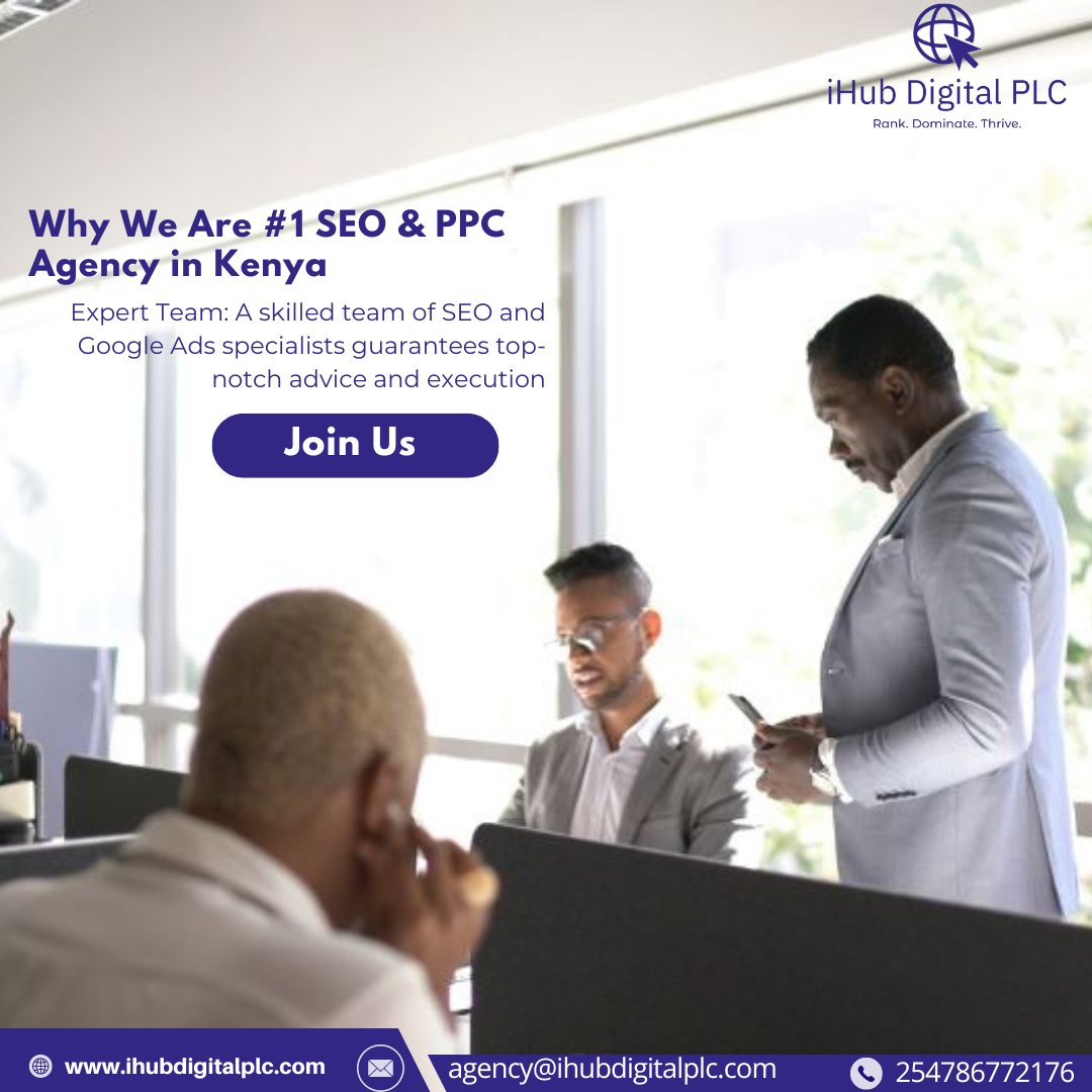 CorporateWebPro's tweet image. 🌐 Expand your digital horizons with Expert SEO &amp;amp; Google Ads Consulting Services! 🏢 US Embassy and Eastleigh's online tactics are top-notch. Ready to excel? Join us today! #DigitalExcellence #KenyaBiz