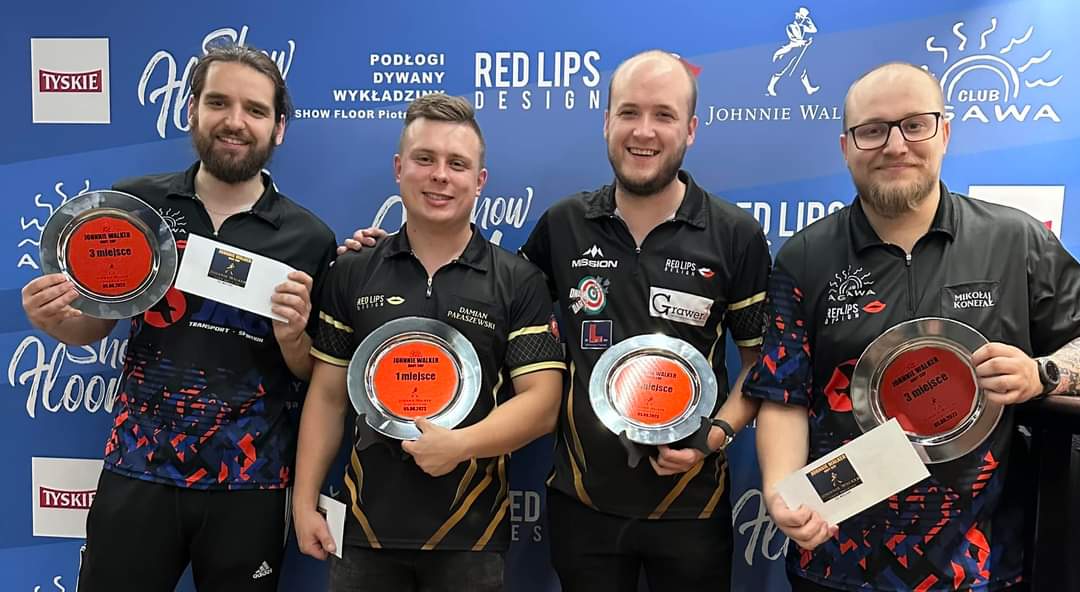 Brulion92's tweet photo. Runner-up in Johnnie Walker Dart Cup. It wasn't to be in the final but my form throughout whole day was promising.

@MissionDarts 
@LstyleEurope 
#onlydarts
#RedLipsDesign
#DMLarryDesign
#GrawerPolska https://t.co/SSwCKe2WbR