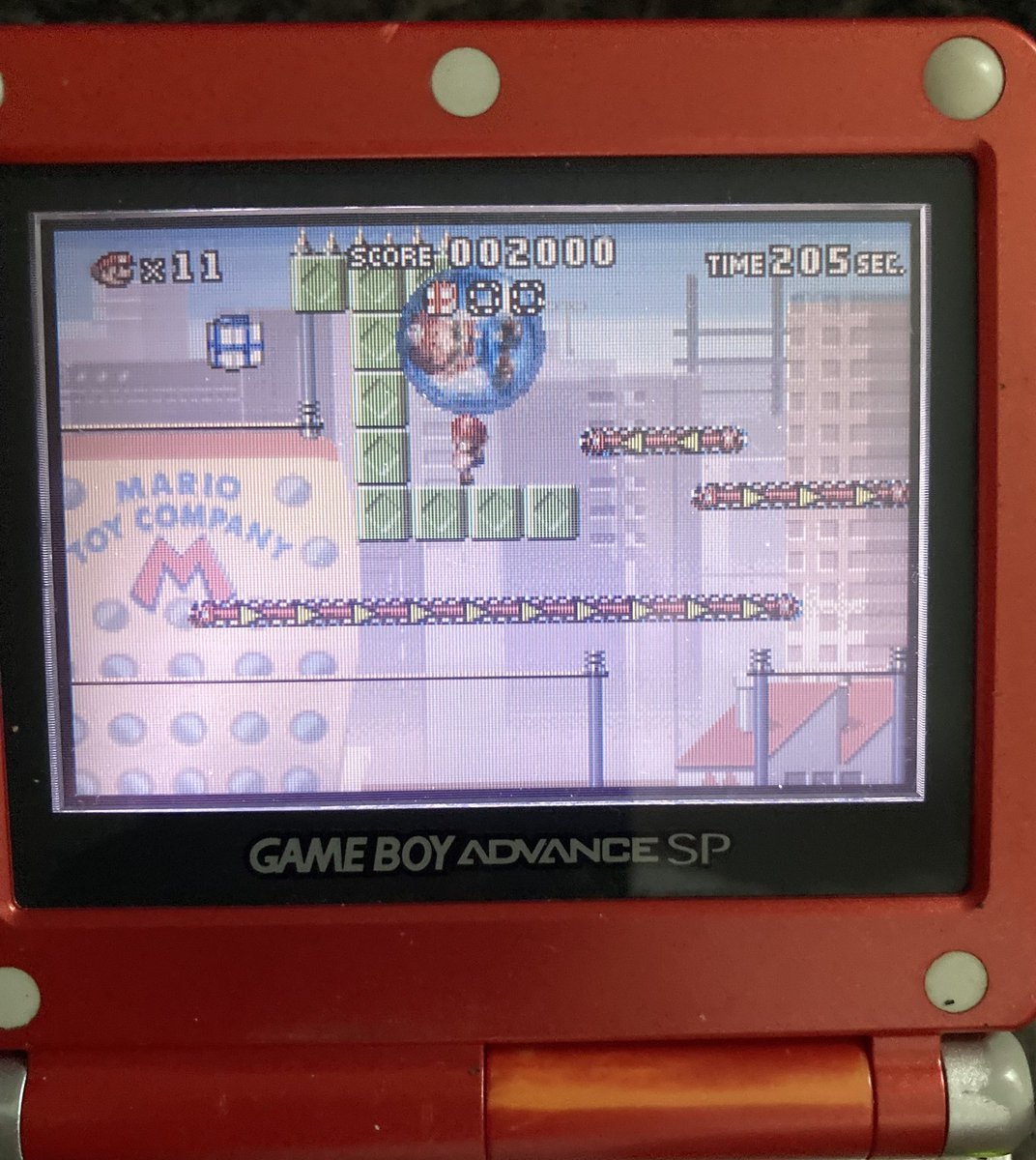 MbGreen78's tweet photo. #GBAchallenge Day 7: Todayโs game was the fun puzzle-platformer Mario vs Donkey Kong ๐ #Mario #DonkeyKong #GameBoy #Nintendo #GameBoychallenge #GBA #retrogaming #gaming #Retro #handheldgaming https://t.co/zNsxVI9iDG