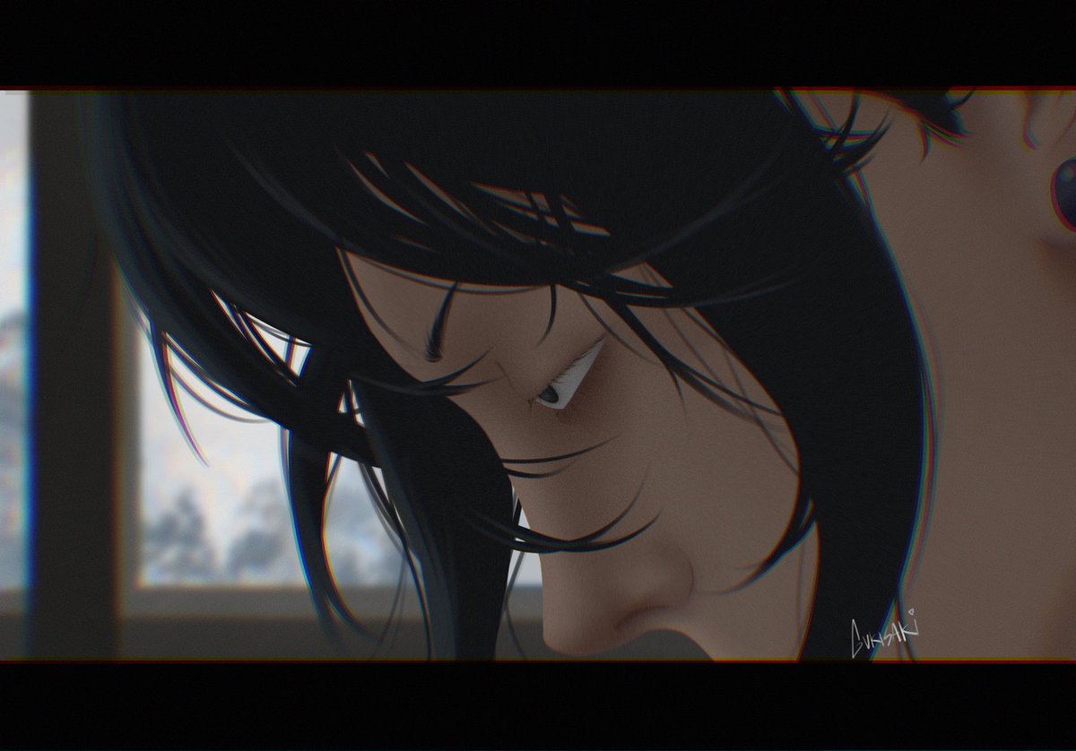 gukisaki's tweet photo. I redraw that one #geto scene before he committed mass m word

#JujutsuKaisen https://t.co/CXOBAX7RFD