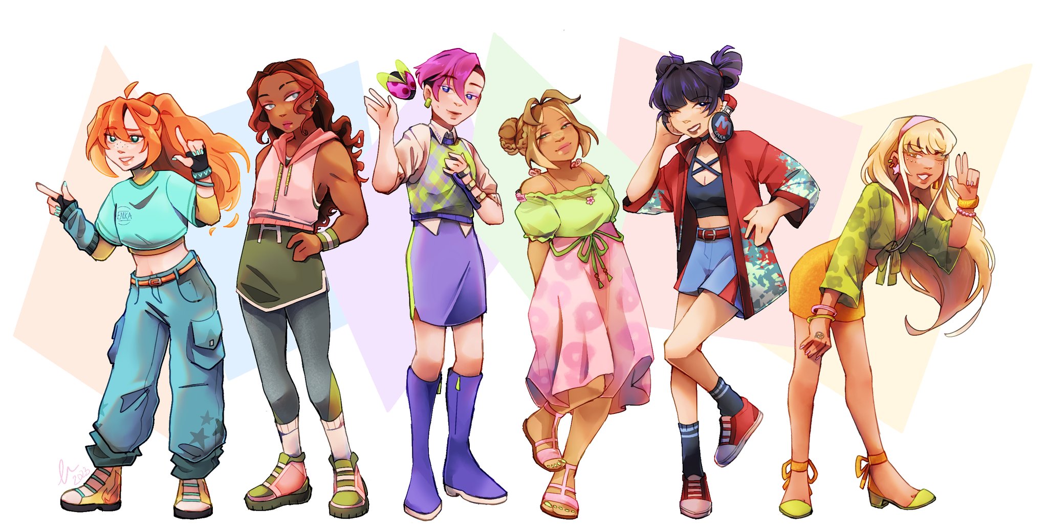 🍋🍹Em🧃✨️🌻 on X: Winx club redesigns! Retweets are very appreciated!  (This took 20 hours..) winxclub winxclubfanart winxfanart redesign  illustration cheracterdesign t.cokraQuT8vDJ  X