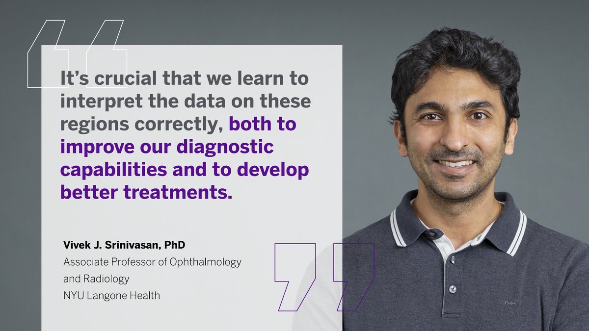 nyugrossman's tweet photo. A team led by @NYULangoneEye's Dr. Vivek J. Srinivasan (@vjsriniv) used visible light OCT to gain new insights into retinal regions such as band 2 that can ultimately help improve diagnostic capabilities and treatments for retinal disorders.

Read more: https://t.co/vAObarRJrT https://t.co/KbDNXeIgw9