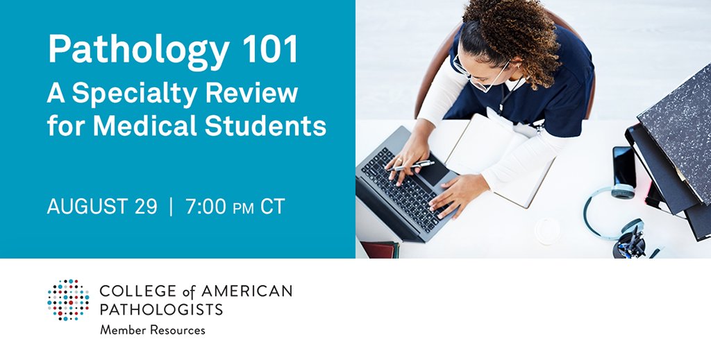 Medical Students: Take a peek into the specialty of #pathology during a specialty review session made by pathology residents just for you.

Register Today: fal.cn/3AxjK