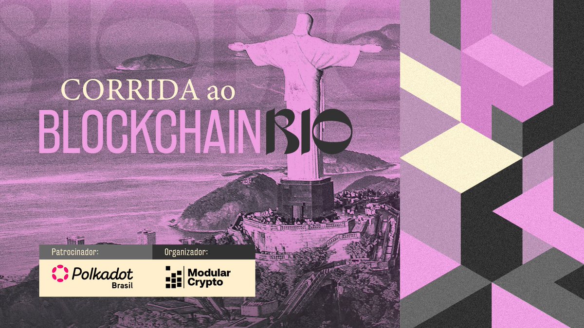 ModularCrypto's tweet photo. 🏞️ O @blockchain_rio está chegando e a Modular juntou-se com a @polkadot_brasil para levar você até lá!

💨 Faça as tasks no #Zealy e concorra a prêmios incríveis! A #sprint estará aberta de 10 a 25 de agosto.

Leia mais 🪡👇 https://t.co/8boTaANbTQ