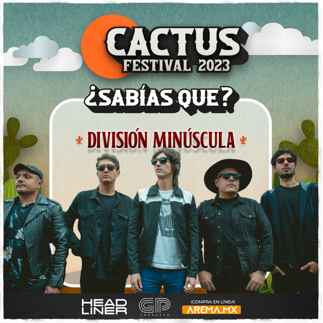 CactusFestival_'s tweet photo. Y si me pierdo no me busques tan lejos, seguro estoy en el #CactusFestival🌵😎 ¡#DivisiónMinúscula Está en la casa!
🗓️30 de septiembre🔥🤟😎 | 📍Terrenos de la Feria
🎟️Venta de boletos en https://t.co/sDStS5Fmsx
Un evento de #GpProducer y @headlinermexico https://t.co/ULZFsGF9Qc
