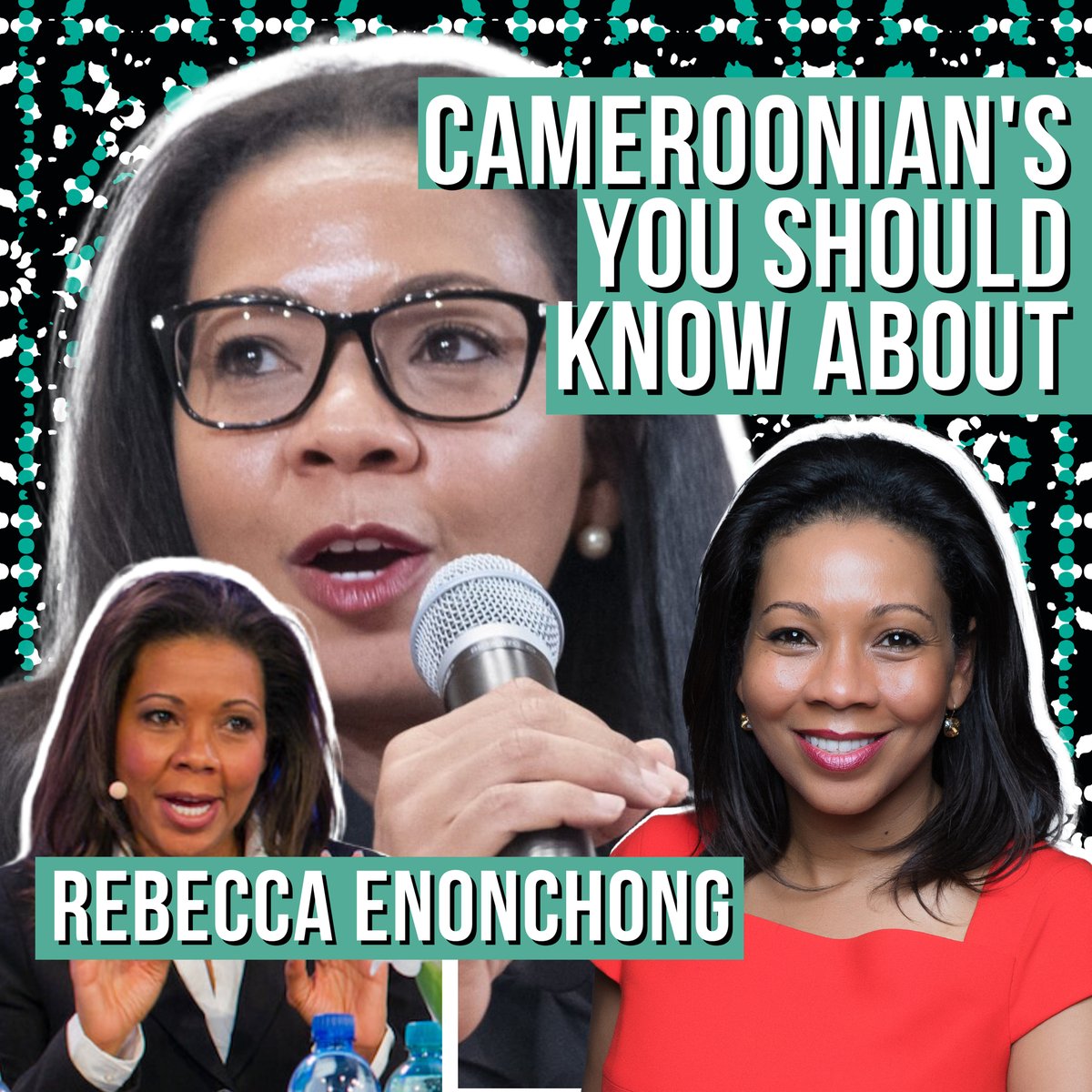 justicecameroon's tweet photo. This weeks Cameroonian you should know is Rebecca Enonchong! @africatechie
#justiceforcameroon https://t.co/tyh0BPrlt3