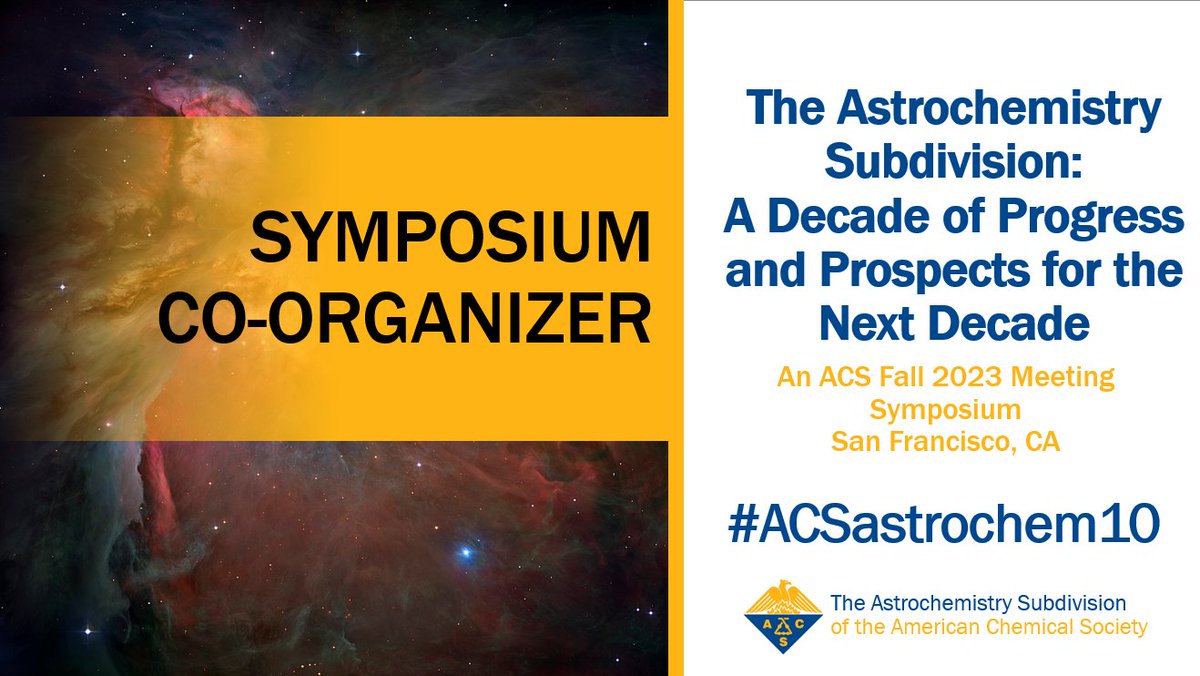 Olivia H. Wilkins, Ph.D. (@livwithoutlimit) on Twitter photo I'm organizing #ACSastrochem10 next week with Dave Woon, and I am excited and nervous to welcome astrochemists to #ACSFall2023! To celebrate 10 years of <a href="/ACSAstrochem/">ACS-Astrochemistry</a>, we will have special panel discussions and scavenger-hunt-like stamp card activity (please do it) with prizes!! I'm organizing #ACSastrochem10 next week with Dave Woon, and I am excited and nervous to welcome astrochemists to #ACSFall2023! To celebrate 10 years of <a href="/ACSAstrochem/">ACS-Astrochemistry</a>, we will have special panel discussions and scavenger-hunt-like stamp card activity (please do it) with prizes!!