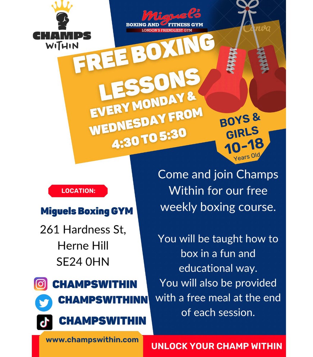 champswithinn's tweet image. Our champs from our Juniors’ community class ☀️ on every Monday and Wednesday 

#champswithin #boxing #communityclass #training #free