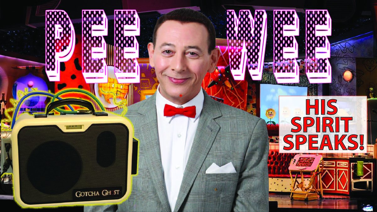AfterLifeAdven3's tweet photo. PEE WEE HERMAN'S Spirit Speaks! Spirit Box Session confirms that he is o... https://t.co/1ZDeb7DiEf via @YouTube https://t.co/0p3Xm2GGaT