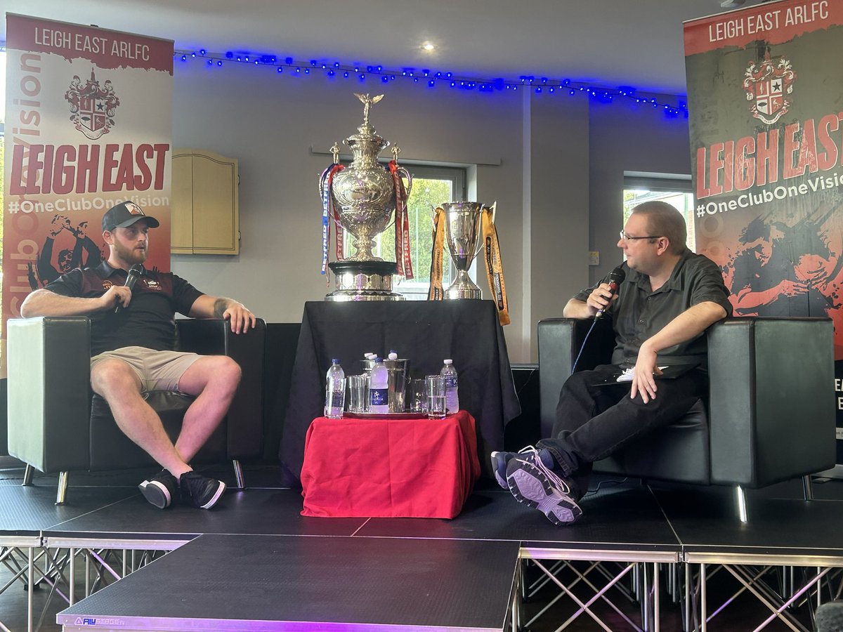 Next up is our very own <a href="/BatleyRLFC/">Batley Bulldogs RLFC</a> <a href="/joshw576/">josh woods</a> who’s speaking about his rugby league career so far and this weekends game in the <a href="/ABSundecksLtd/">AB Sundecks Ltd</a> <a href="/1895Cup/">AB Sundecks 1895 Cup</a> final at <a href="/wembleystadium/">Wembley Stadium</a> on Saturday evening