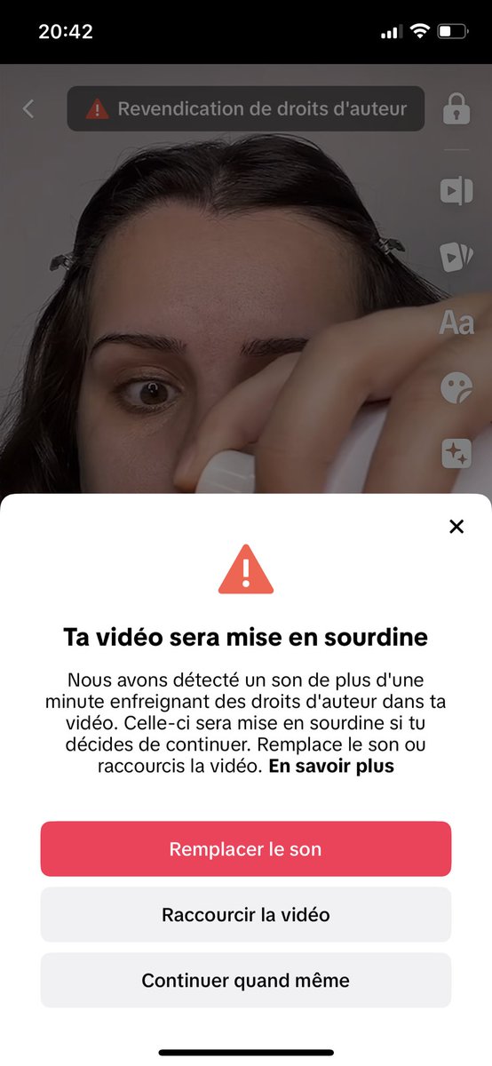 makeupbyyro's tweet photo. Est ce que certaines personnes qui publient sur Tiktok ont ce problème aussi? Ce sont uniquement des vidéos ou je parle sans son supplémentaires.. https://t.co/WSJfZEwkdD