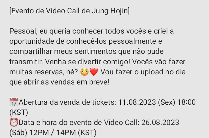 junghojinbr's tweet photo. 📝 ALERTA DE FANSIGN!! Hojin anunciou um evento de Video Call para o dia 26 de agosto, que será realizado pela HelloLive. A abertura das vendas de tickets começa no dia 08 de agosto.

📆 26 de agosto
⏰ 12PM e 14PM (KST)

#JUNGHOJIN #정호진 #HOJIN #호진
#BOYSPLANET #보이즈플래닛 https://t.co/RGrVaJPPUI