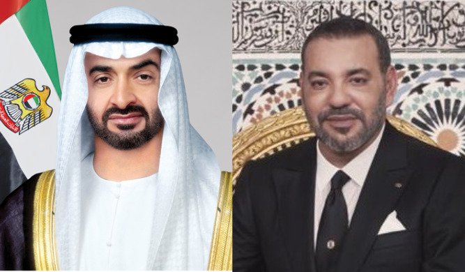 MarocDiplo_AR's tweet photo. 🇦🇪-🇲🇦| سلم السيد ناصر بوريطة، اليوم بأبوظبي، رسالة خطية من صاحب الجلالة الملك محمد السادس، نصره الله، إلى أخيه رئيس دولة الإمارات العربية المتحدة، صاحب السمو الشيخ محمد بن زايد آل نهيان. https://t.co/JLo5sLHGRG