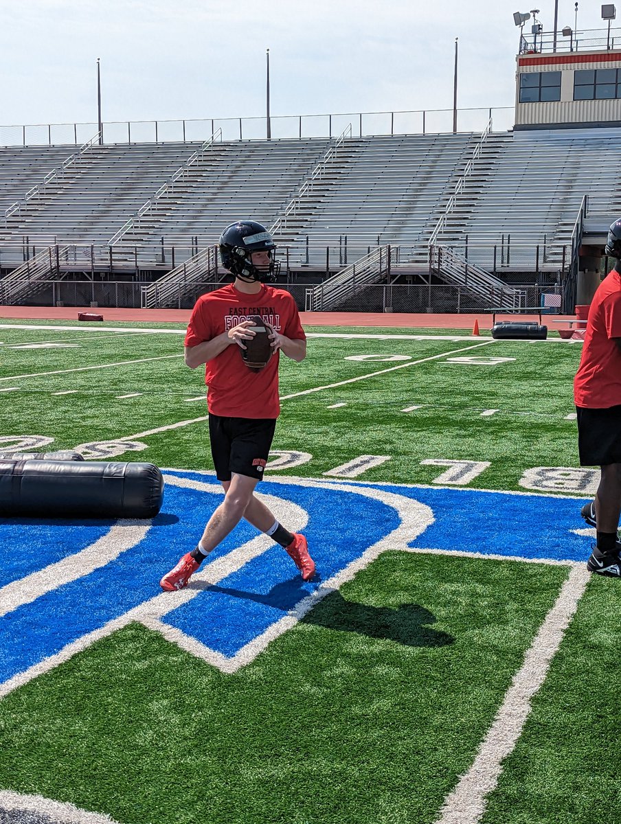 ECcardsFB's tweet photo. The 2023 Cardinal football season has officially started. https://t.co/j3ddwCg6Uh