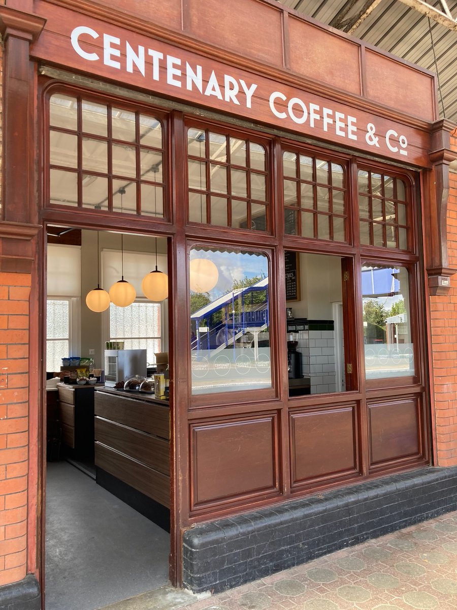 Busy day today opening our first Centenary Coffee & Co at Bicester North Railway Station - an express version of our much loved Centenary Lounge brand. 
#WorcestershireHour
#chilternrailways #cafe #Bicester #GWR #railwayheritage #networkrail