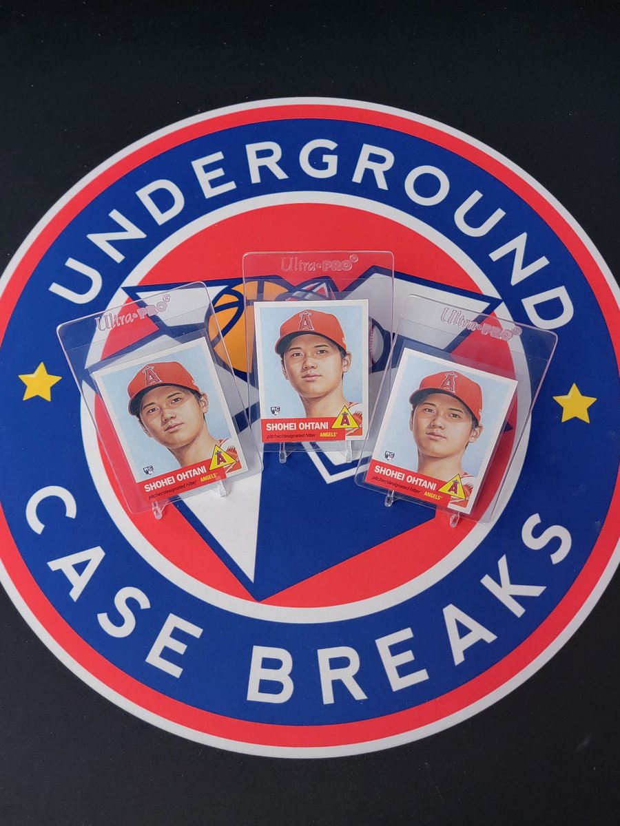 UndergroundBrks's tweet photo. Someone on X is going to win one of these 2018 Ohtani Living Set RCs.

To enter all you need to do is the following:

Follow @UndergroundBrks
Like this post.
Repost this post.

Winner chosen Thursday 8/10

Have a great day!

#TheHobby #Giveaway #UndergroundCaseBreaks https://t.co/OPNWJv0hy6