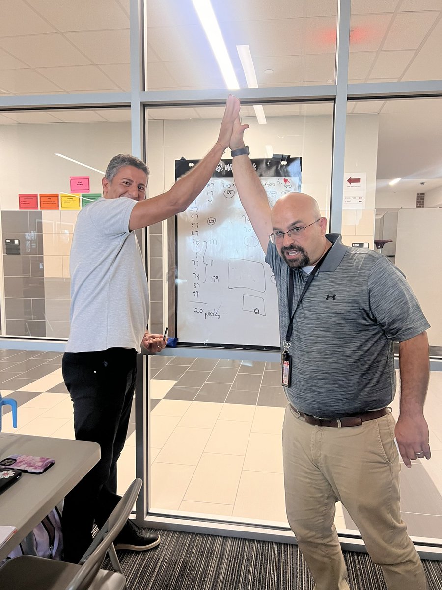 lesliserrano28's tweet photo. First day of MATH Professional Development was a Success! Had lots of fun with @Wipebook activities. Can’t wait to see how our teachers will use them! #theclevelandisdway
#LetsGoJags
#JagROAR
#BeFierce
@SantaFeMSCISD https://t.co/KwoNKkE3fJ