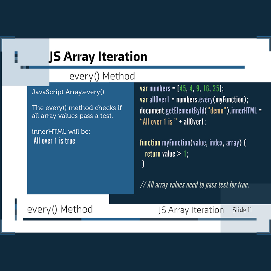 isocialpractice's tweet photo. Instagram Post
https://t.co/aFPGLww4ht

JavaScript Array Methods Slide. Iterating arrays slide 11
 
#javascript #javascriptmethod #code #array #method #javascriptArray #javascriptBasics #javascriptcheatsheet #web #foreach #map #filter https://t.co/1TOL2HO4RM
