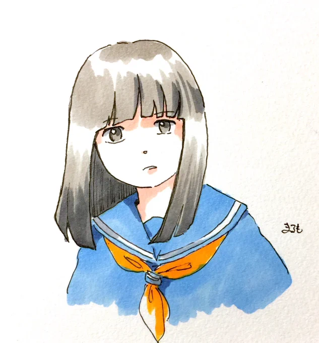 #これを見た人はセーラー服の画像を貼れ