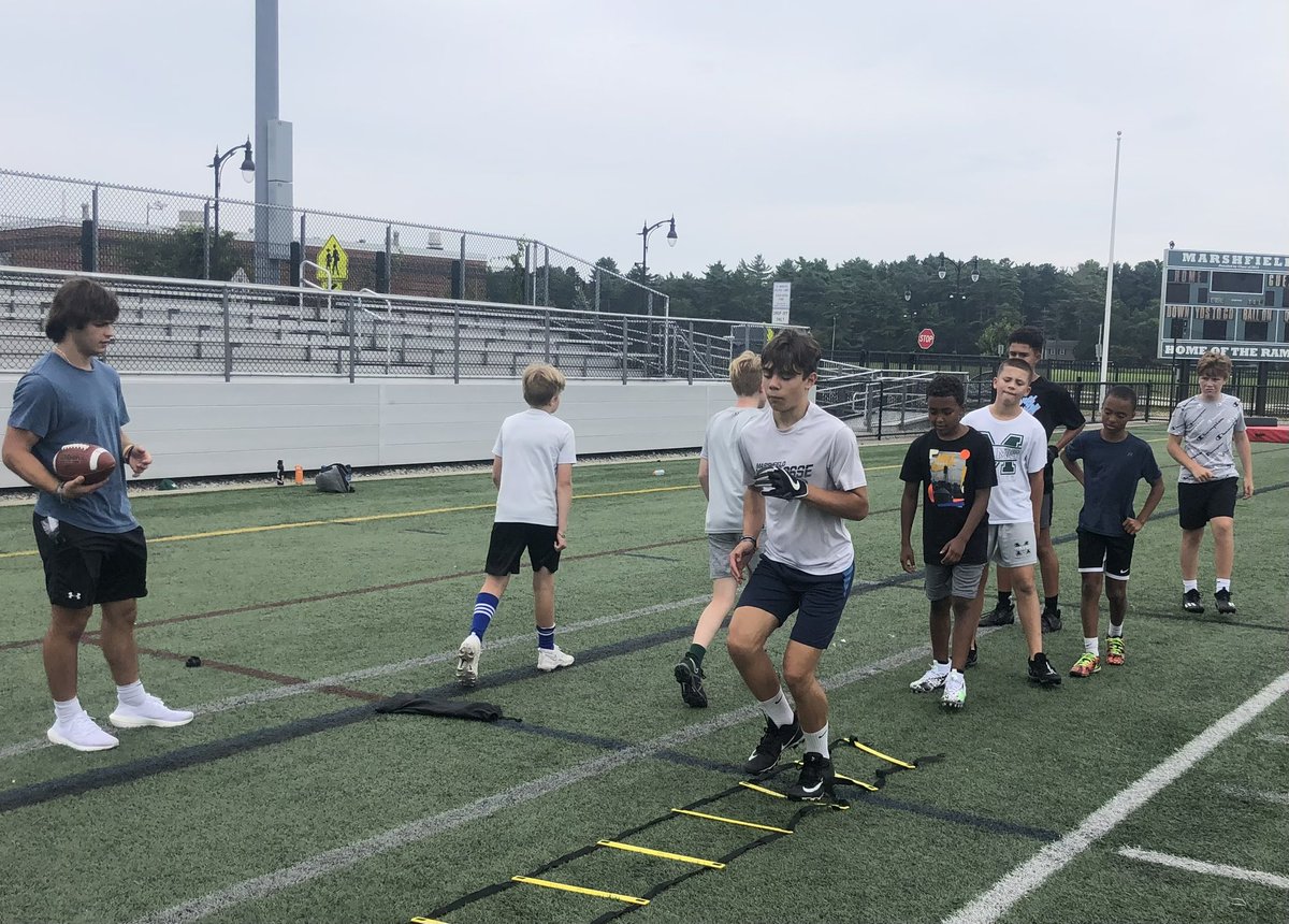 MHS Touchdown Club (@mhstdclub1) on Twitter photo Day 1: Awesome day today🏈 Thank you to Coach Arouca and his players. Looking forward to Day 2 of MHS Football Youth Clinic tomorrow. Go Rams💚
<a href="/marshfield_flag/">Marshfield Flag Football</a> <a href="/MarshfieldRams/">Marshfield Football</a> <a href="/GORAMSathletics/">Marshfield Athletics</a> Day 1: Awesome day today🏈 Thank you to Coach Arouca and his players. Looking forward to Day 2 of MHS Football Youth Clinic tomorrow. Go Rams💚
<a href="/marshfield_flag/">Marshfield Flag Football</a> <a href="/MarshfieldRams/">Marshfield Football</a> <a href="/GORAMSathletics/">Marshfield Athletics</a>