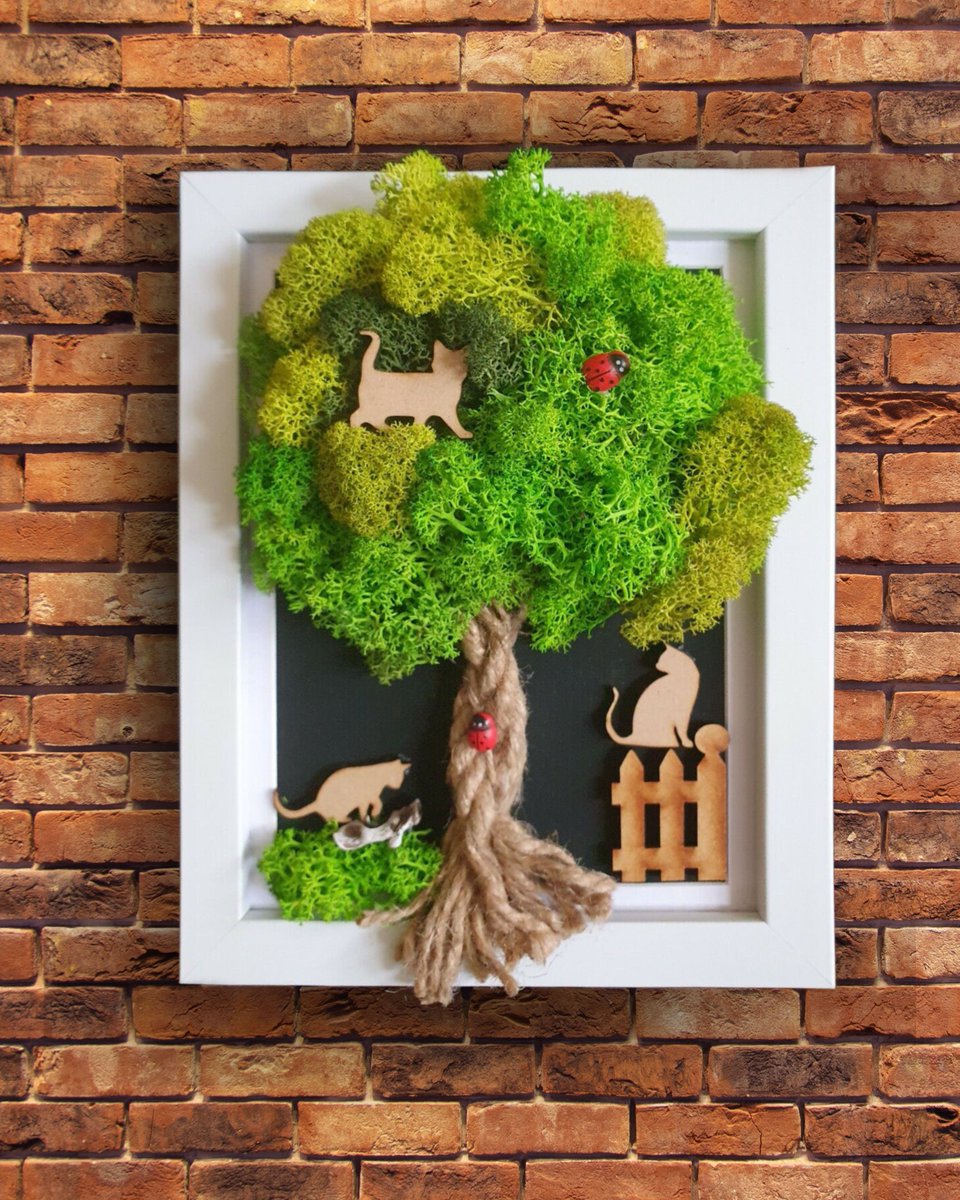 DesignsPlava's tweet photo. Preserved Moss Wall Art Decor https://t.co/TCh0xblQBV https://t.co/KZCoG03ALC